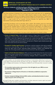 OFFICIAL STATEMENT: USTFU Rejects Downward Wage Adjustment